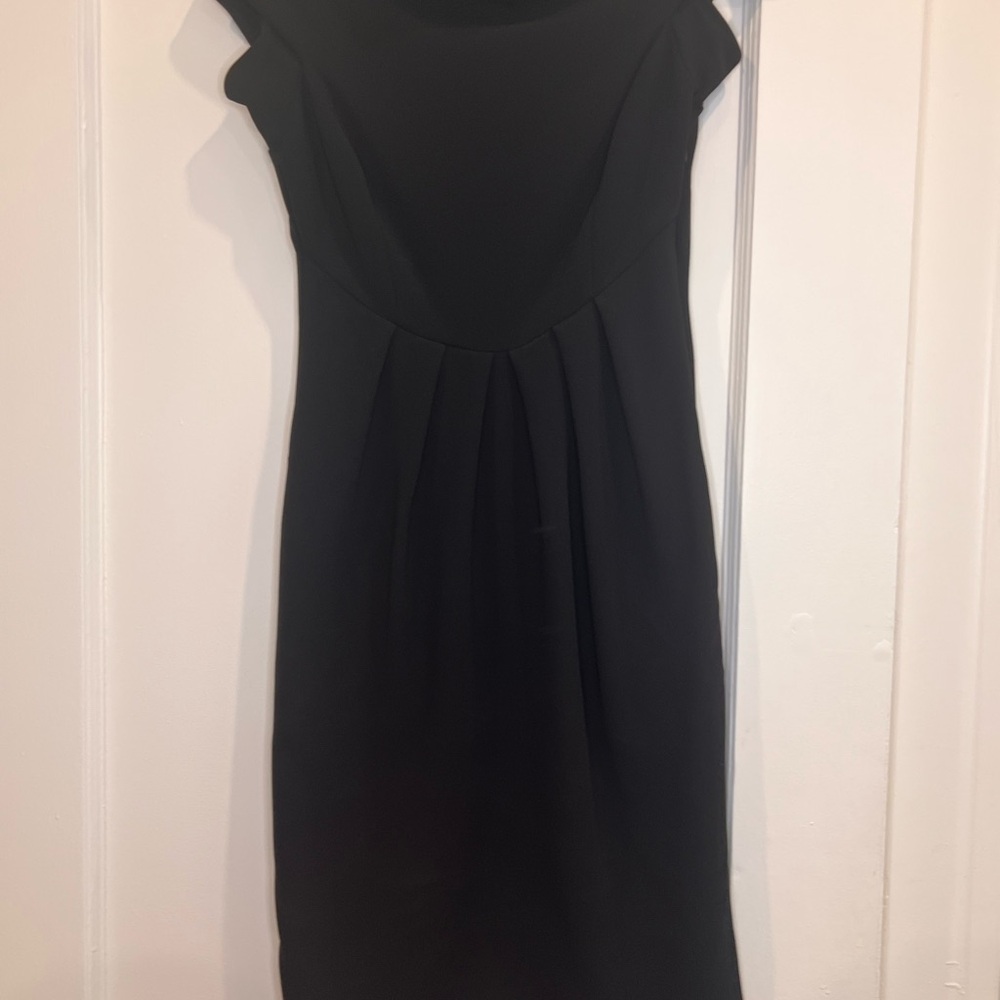 Moschino Classic Black Midi Dress